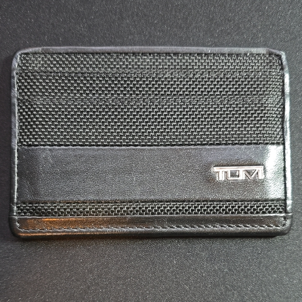TUMI Black Slim Wallet